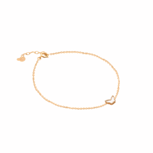 دستبند پروانه و صدف ظریف بچه گانه